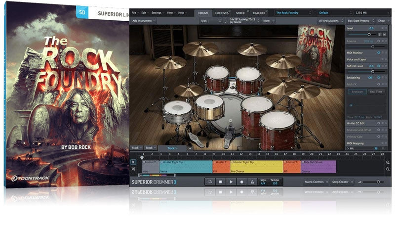 Toontrack The Rock Foundry SDX
