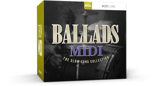 Toontrack Ballads MIDI Pack