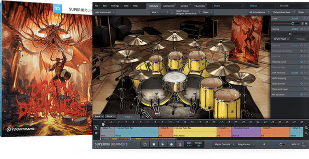 Toontrack Death and Darkness SDX