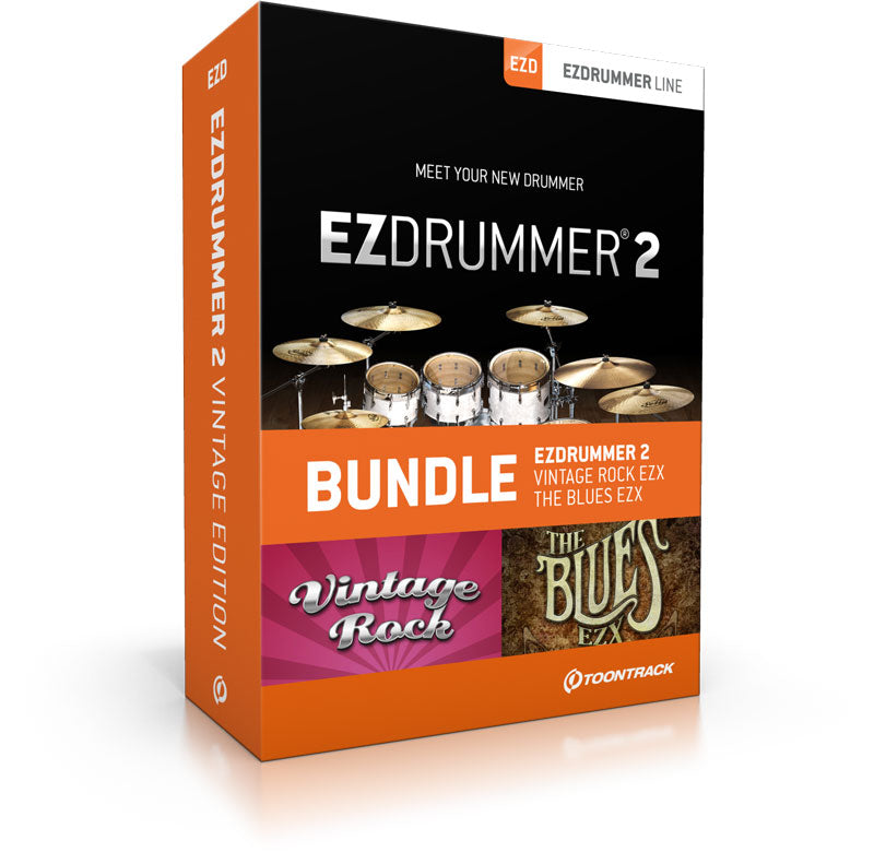 Toontrack EZdrummer 2 Vintage Edition Bundle