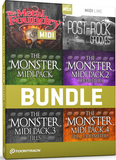 Toontrack High-Octane MIDI 6-Pack