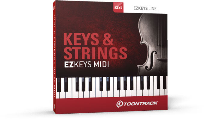 Toontrack Keys & Strings EZkeys MIDI