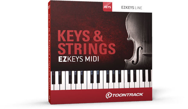 Toontrack Keys & Strings EZkeys MIDI