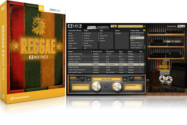 Toontrack Reggae EZmix Pack