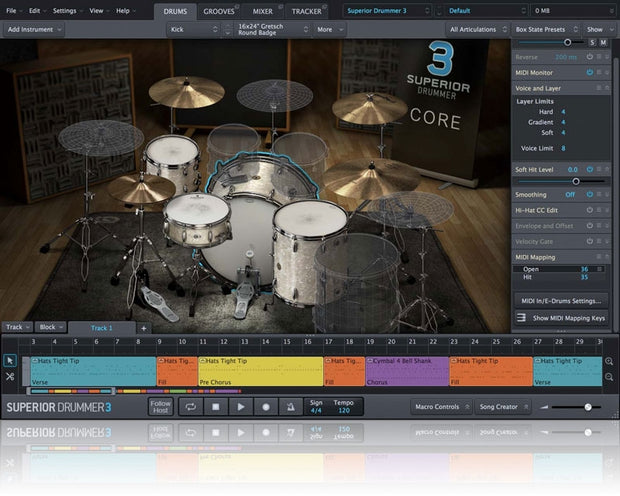 Toontrack Superior Drummer 3