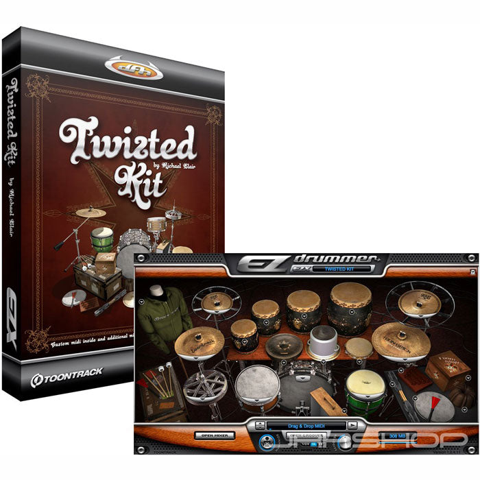 Toontrack Twisted Kit EZX for EZ Drummer - Download License