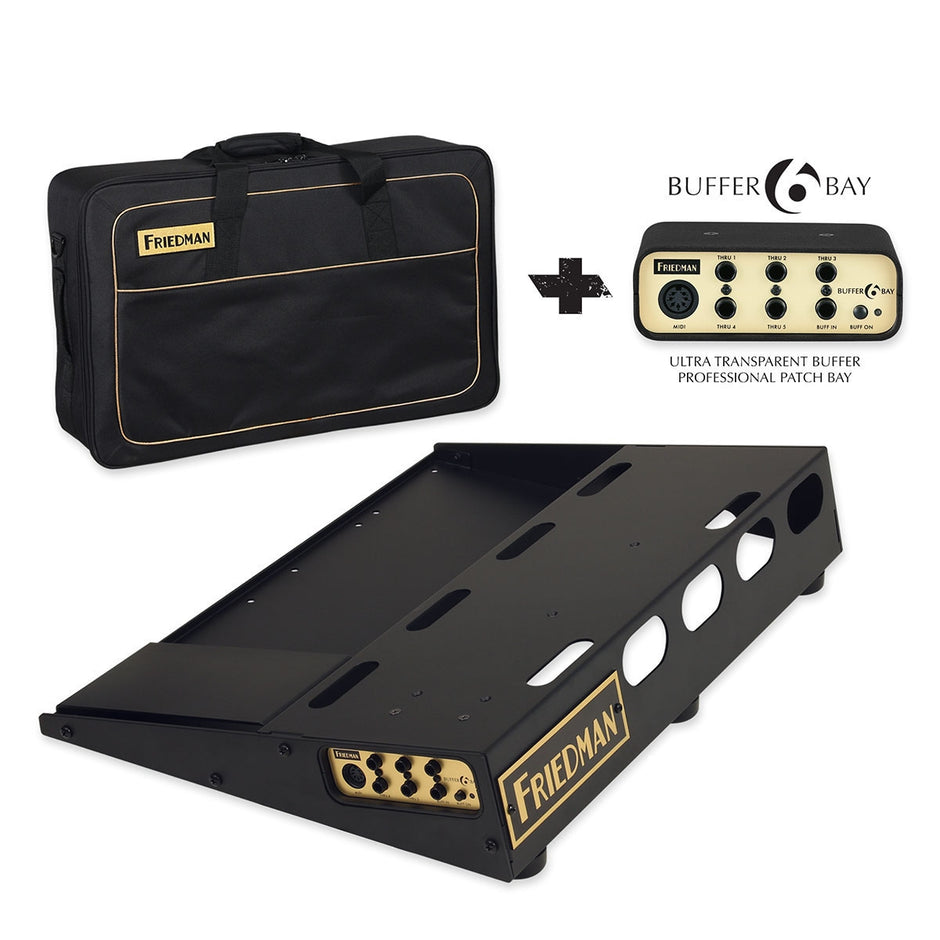 Friedman Amplification Tour Pro 1520 Gold Pack Pedal Board With 1 Riser - Access