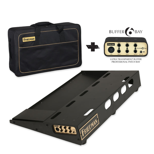 Friedman Amplification Tour Pro 1525 Gold Pack Pedal Board With 1 Riser - Access