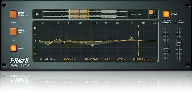 IK Multimedia T-RackS Master Match Mastering Processor Single Plugin