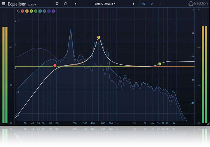 Tracktion DAW Essentials - Equaliser