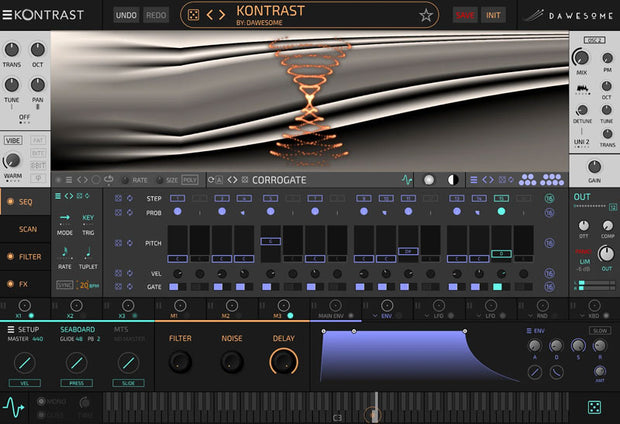 Tracktion KONTRAST by Dawesome