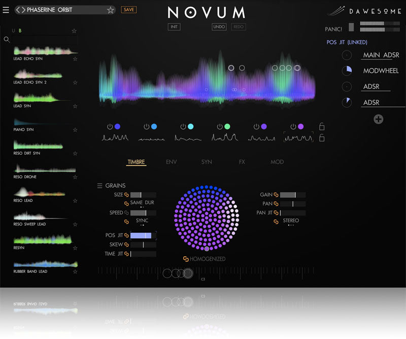 Tracktion Novum by Dawesome