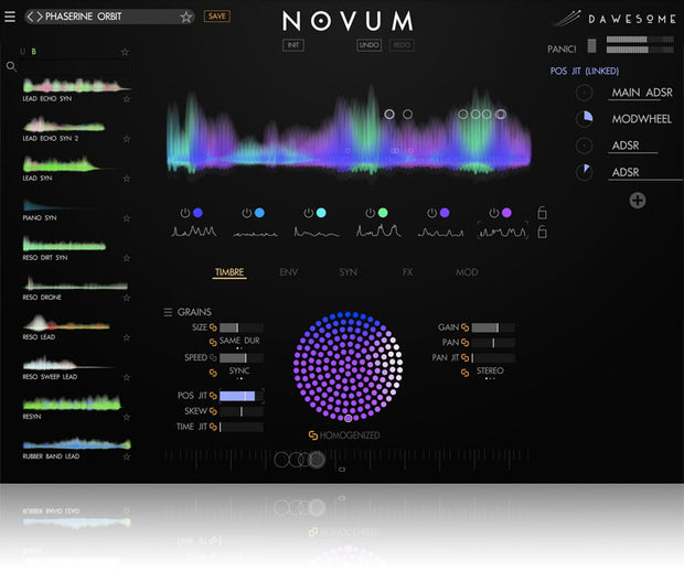 Tracktion Novum by Dawesome