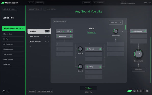 Tracktion StageBox