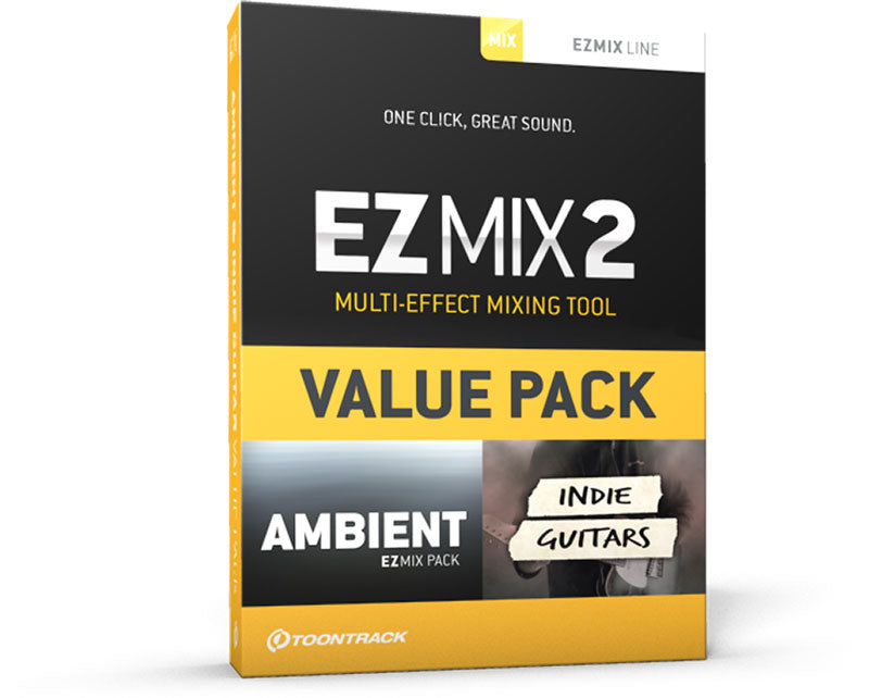 Toontrack Ambient & Indie Guitar EZmix 2 Value Pack