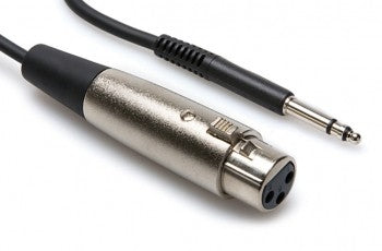 Hosa TTX-103F Balanced Interconnect, XLR3F to TT TRS, 3 ft