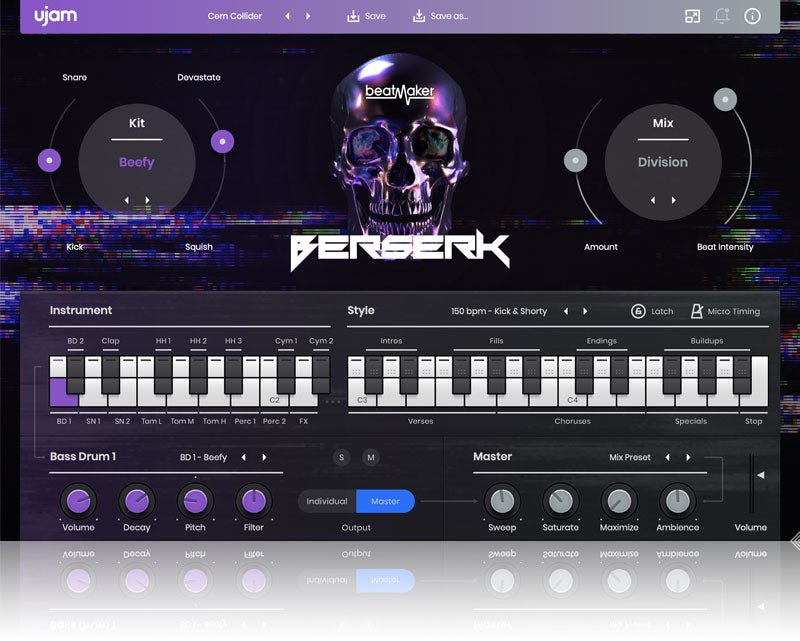 UJAM Instruments Beatmaker BERSERK Loyalty
