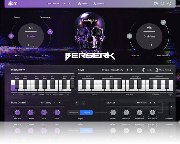 UJAM Instruments Beatmaker BERSERK Loyalty