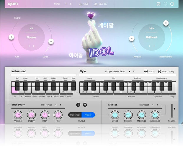 UJAM Instruments Beatmaker IDOL Plugin