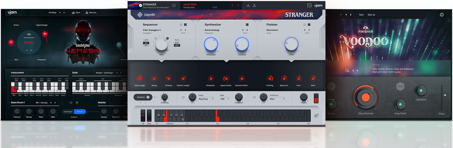 UJAM Instruments Dark Arts Essentials Bundle