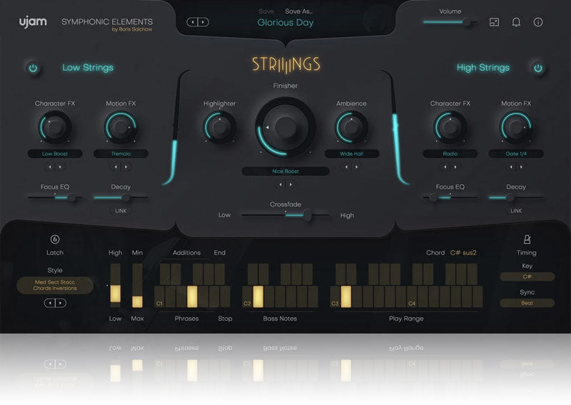 UJAM Instruments Symphonic Elements STRIIIINGS Plugin