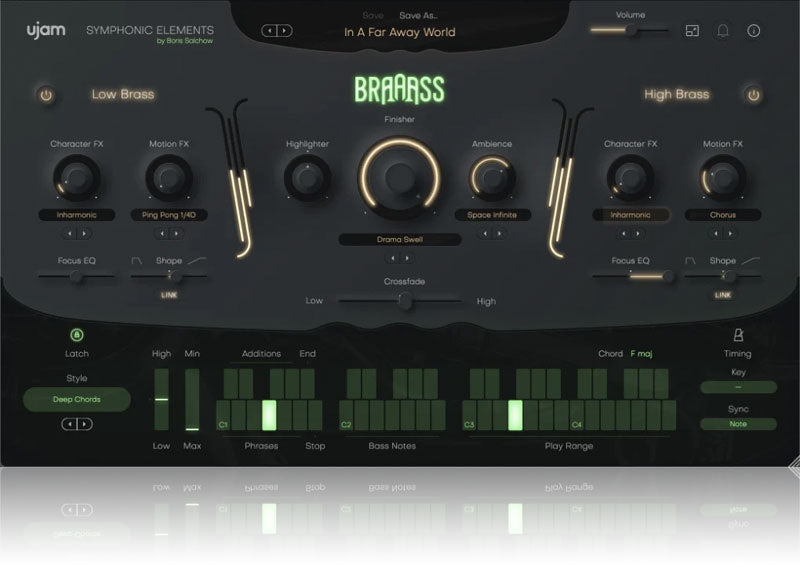 UJAM Instruments Symphonic Elements BRAAASS Plugin