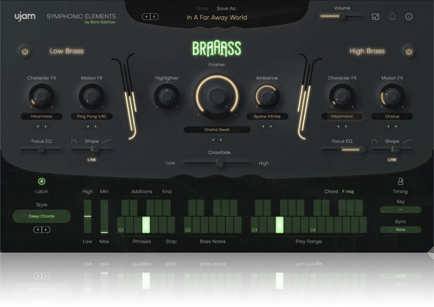 UJAM Instruments Symphonic Elements BRAAASS Plugin