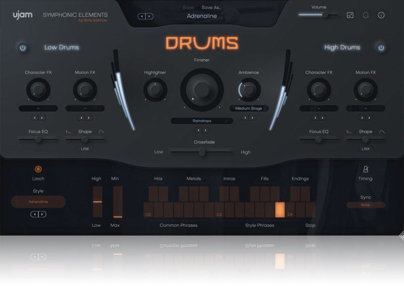 UJAM Instruments Symphonic Elements DRUMS Plugin