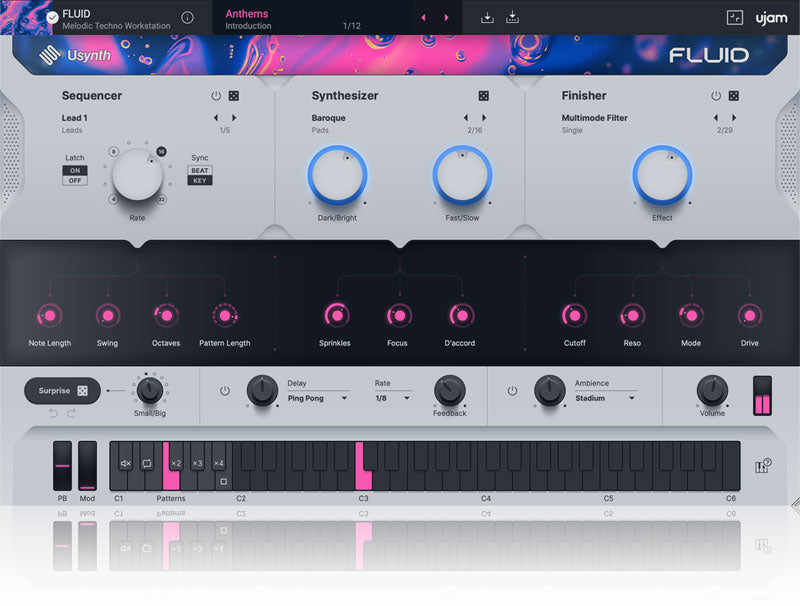UJAM Instruments Usynth FLUID