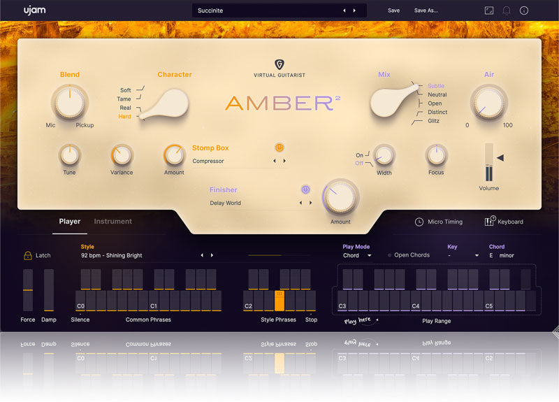 UJAM Instruments Virtual Guitarist AMBER 2 Loyalty