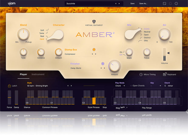 UJAM Instruments Virtual Guitarist AMBER 2 Plugin