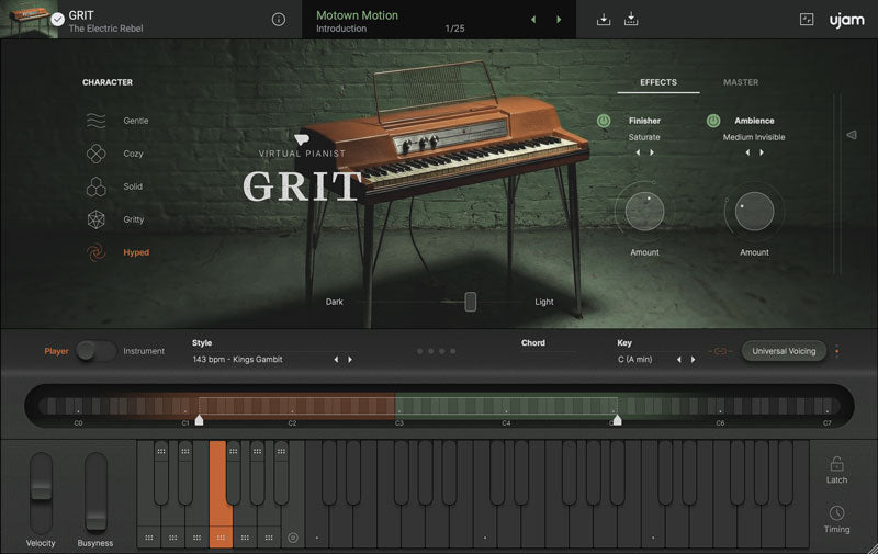 UJAM Instruments Virtual Pianist GRIT