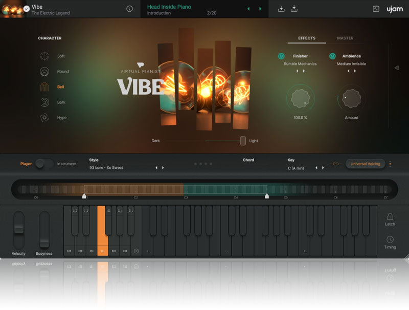 UJAM Instruments Virtual Pianist VIBE