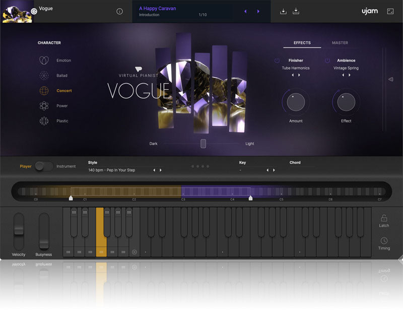 UJAM Instruments Virtual Pianist VOGUE