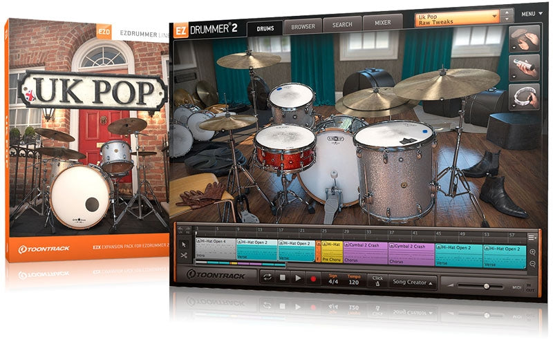 Toontrack UK Pop EZX