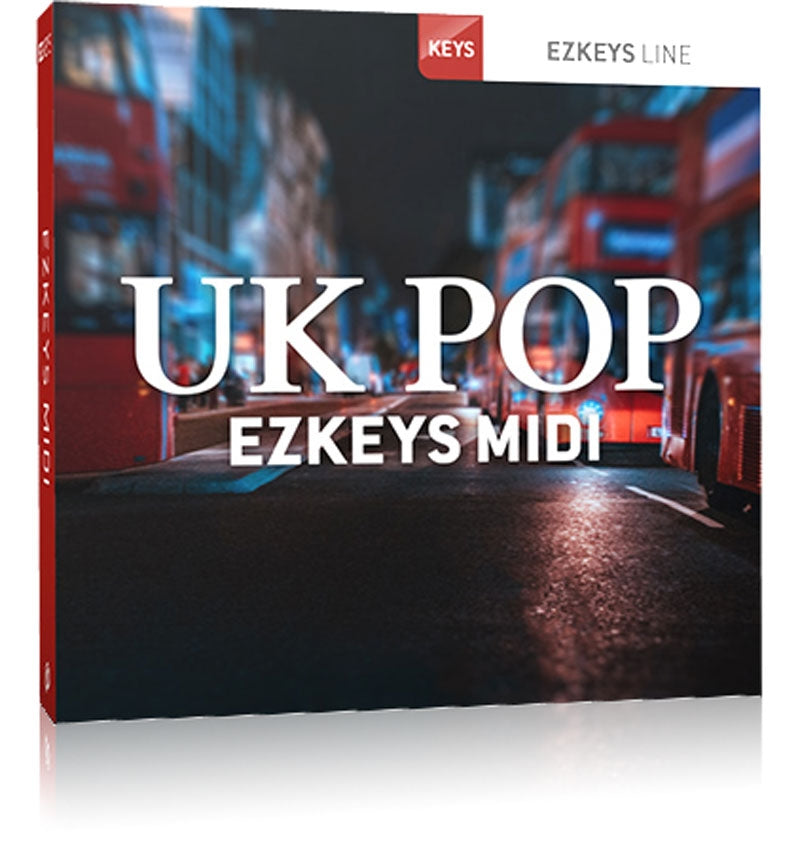 Toontrack UK Pop EZkeys MIDI