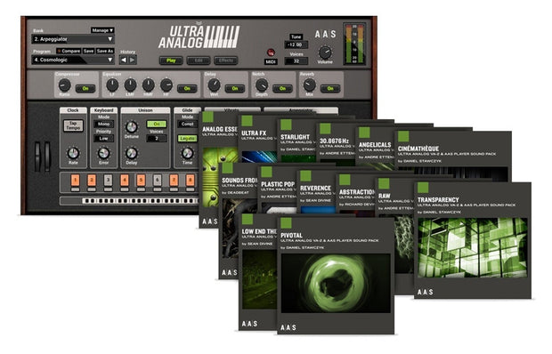 AAS Ultra Analog VA-3 + Packs Bundle