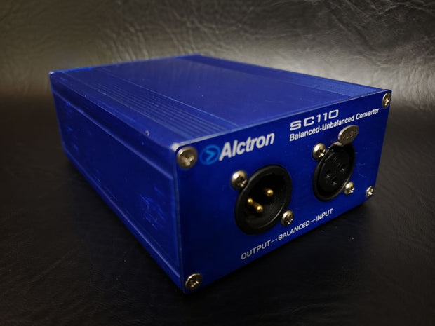 Alctron SC110 Balanced Unbalanced Converter - Open Box