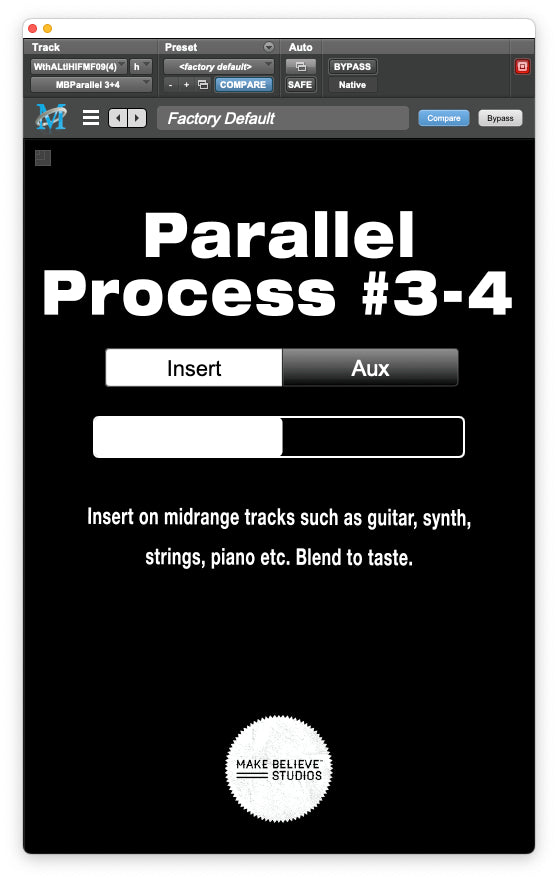 Make Believe Studios Parallel 3+4
