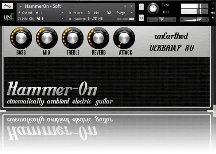 Unearthed Sampling Hammer On Kontakt Library
