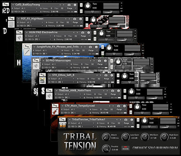 Unearthed Sampling Legacy Bundle Kontakt Library
