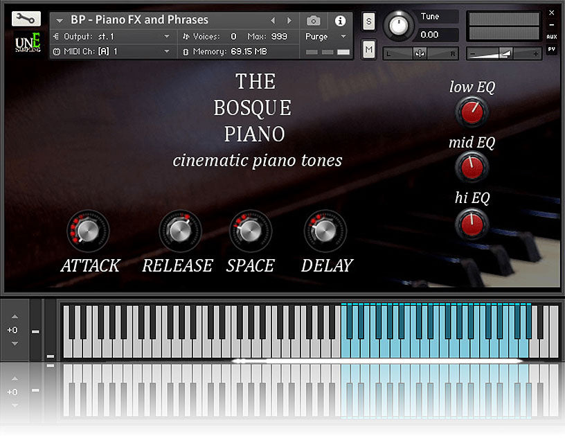 Unearthed Sampling The Bosque Piano Kontakt Library