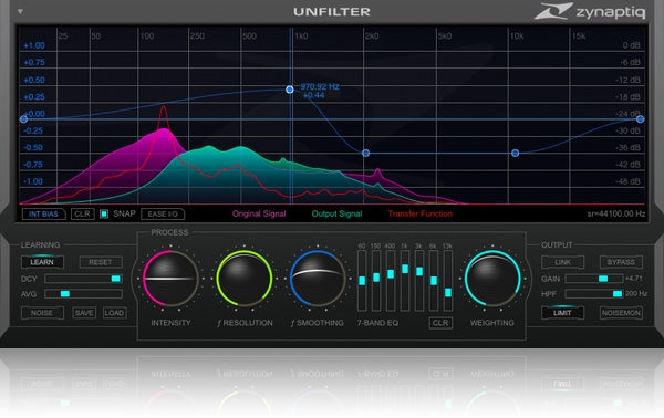 Zynaptiq UNFILTER