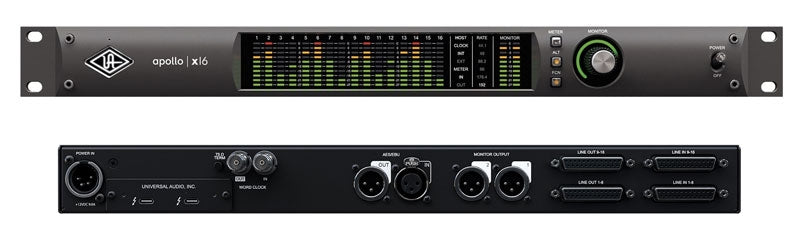 Universal Audio Apollo x16 Thunderbolt 3 Audio Interface