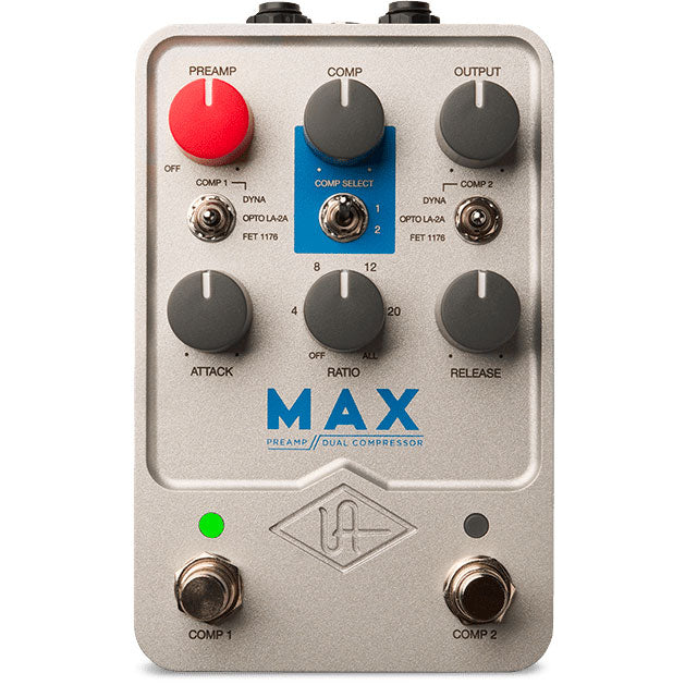 Universal Audio Max Preamp and Dual Compressor Pedal