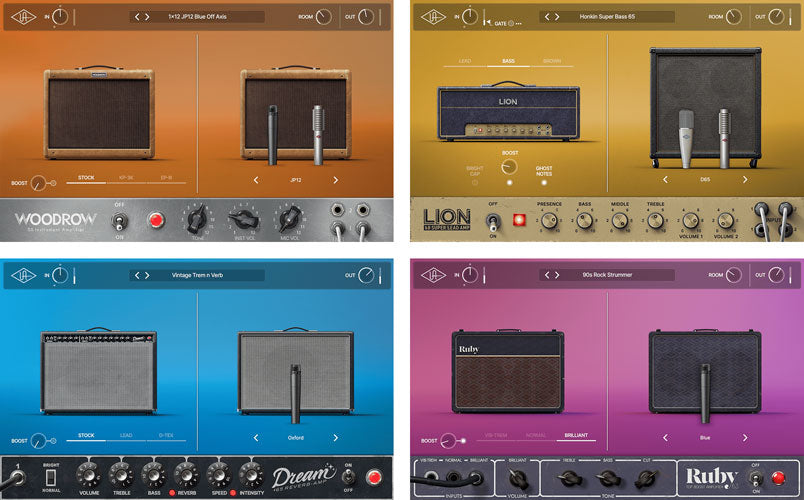 Universal Audio UAD Guitar Amp Bundle Mk2