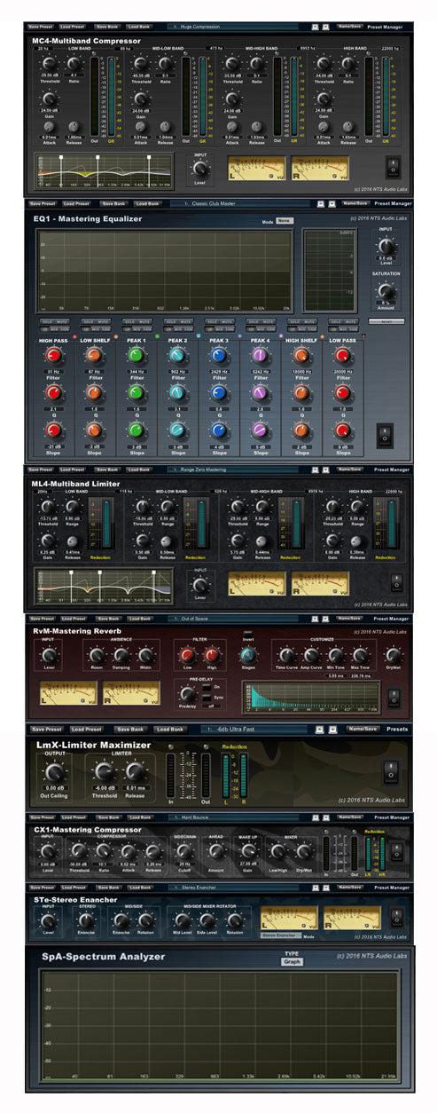 NTS Audio Labs Mastering Suite