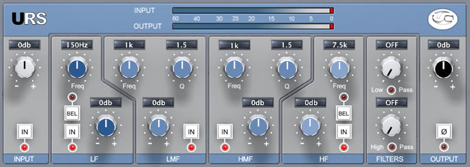 URS Classic Console S and S-MIX EQ TDM