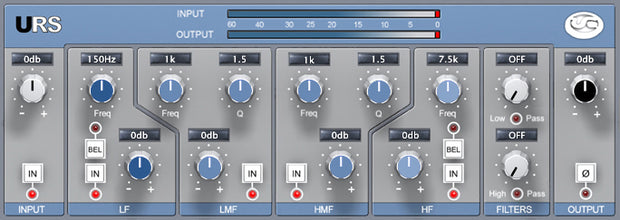 URS Classic Console S and S-MIX EQ TDM