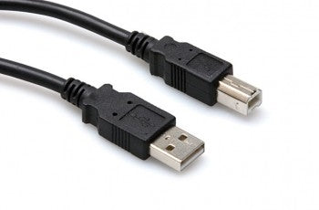 Hosa USB-215AB High Speed USB Cable, Type A to Type B, 15 ft